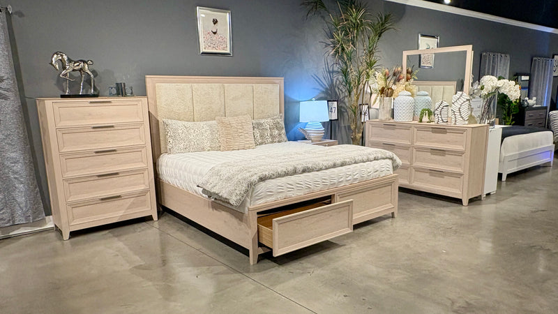 MARIAH DARK BROWN FULL BED GROUP