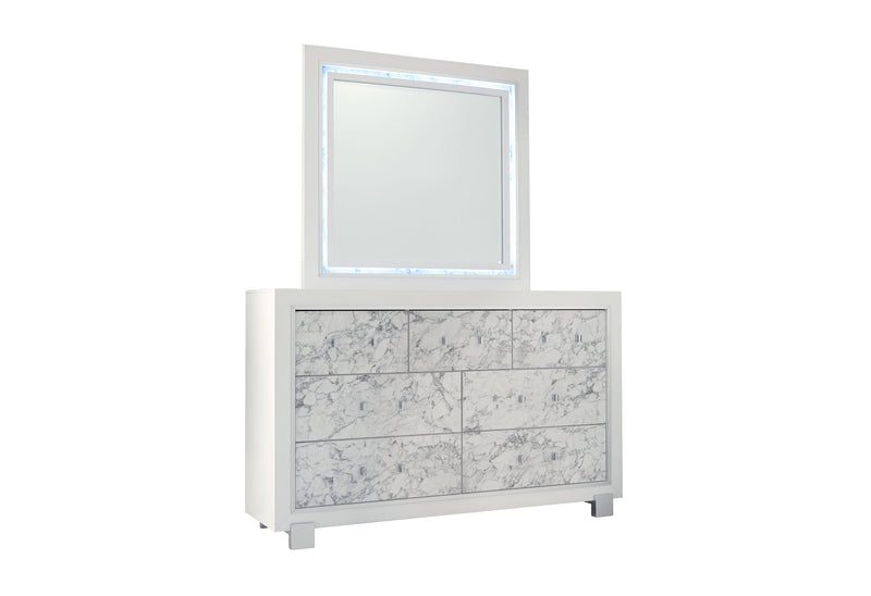 SANTORINI WHITE MIRROR