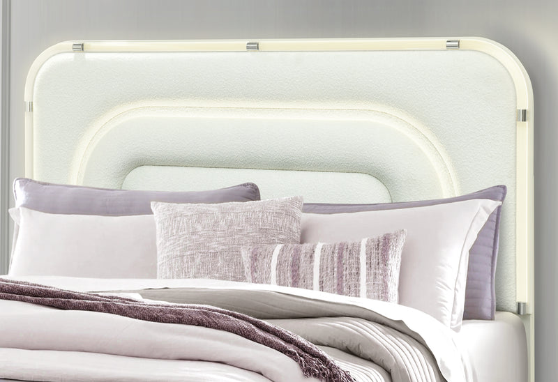 LYRA BEIGE KING BED GROUP