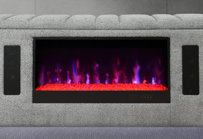 ISABELLA GREY KING BED GROUP