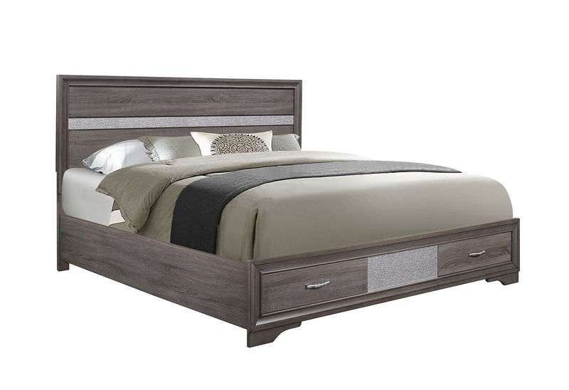 SEVILLE GREY KING BED