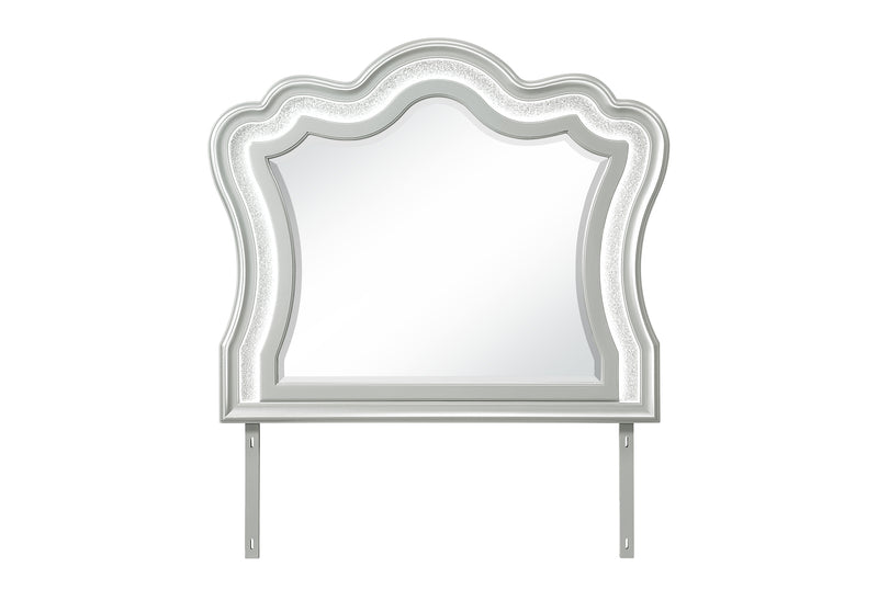 ARIA SILVER MIRROR WITH LED