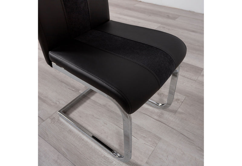 D915 BLACK DINING CHAIR