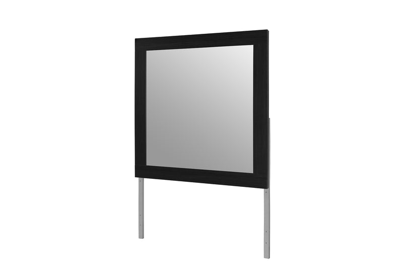 EMMA BLACK/GREY MIRROR