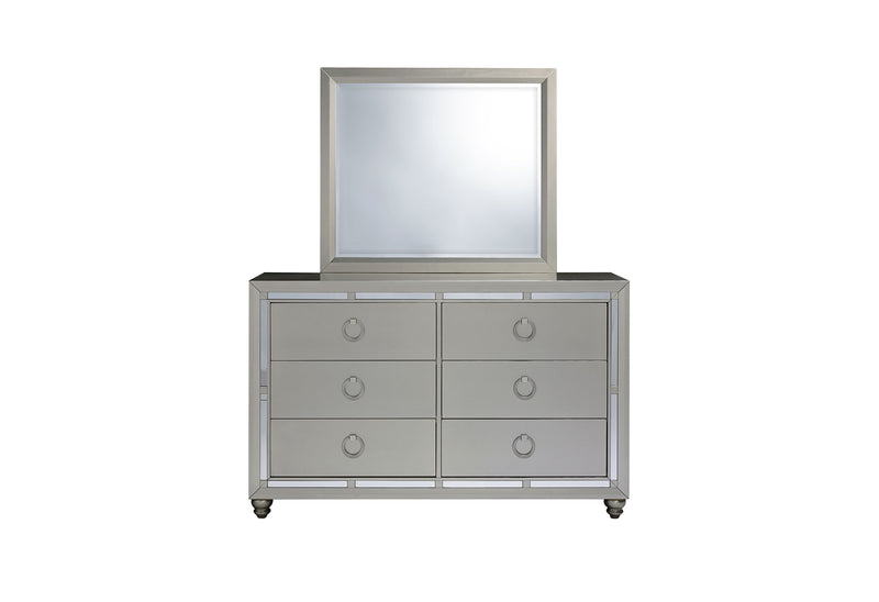 RILEY SILVER FULL BED GROUP
