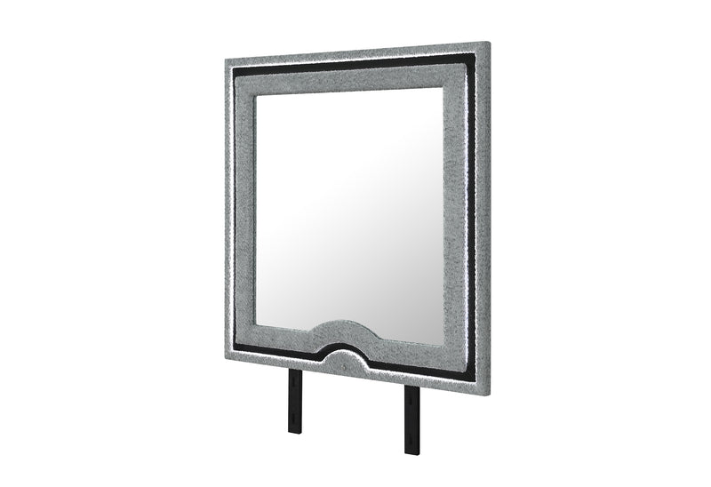 ISABELLA GREY MIRROR WITH LED