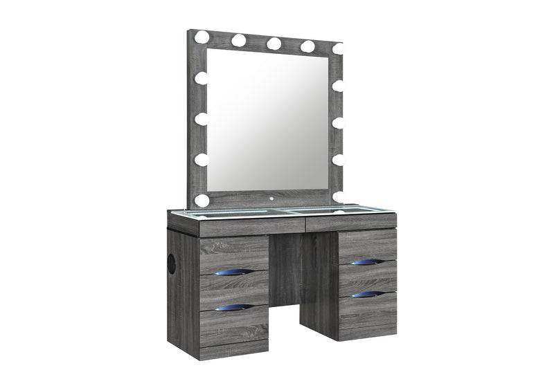 LEXI GREY VANITY WITH SPEAKER
