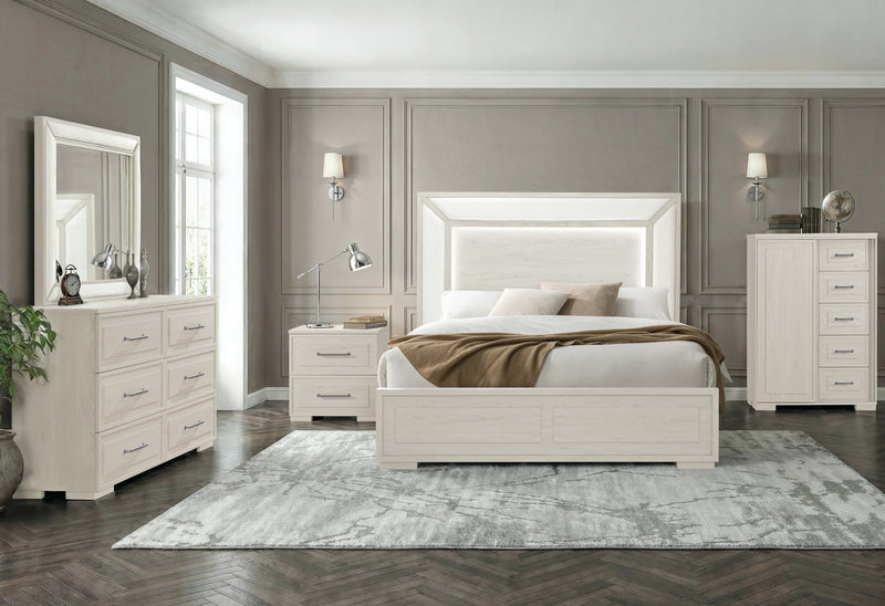 CLARA BEIGE KING BED GROUP