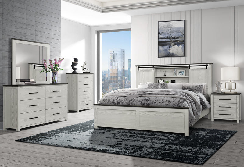 AVA BEIGE FULL BED GROUP