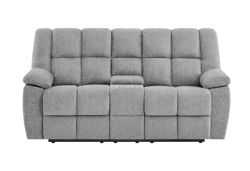 U6000 SMOKE CONSOLE RECLINING LOVESEAT