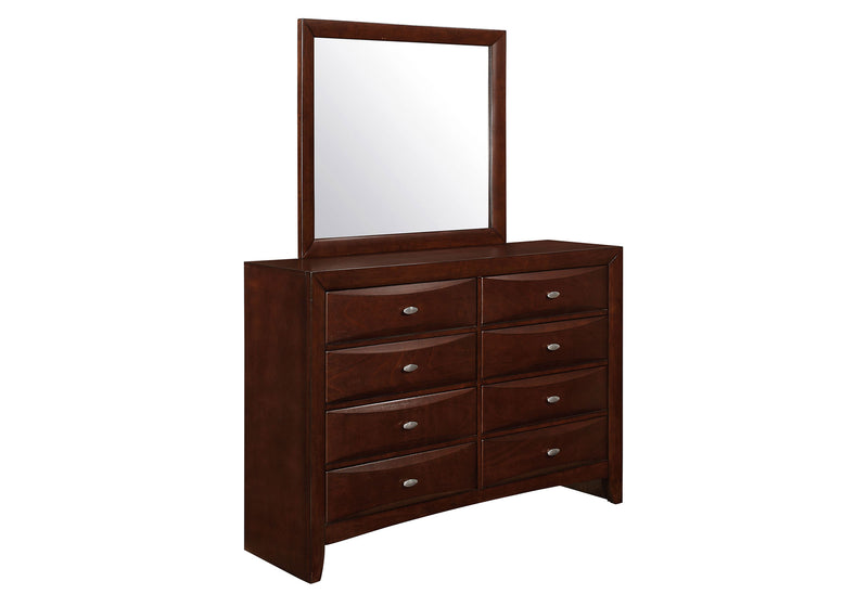 LINDA NEW MERLOT DRESSER