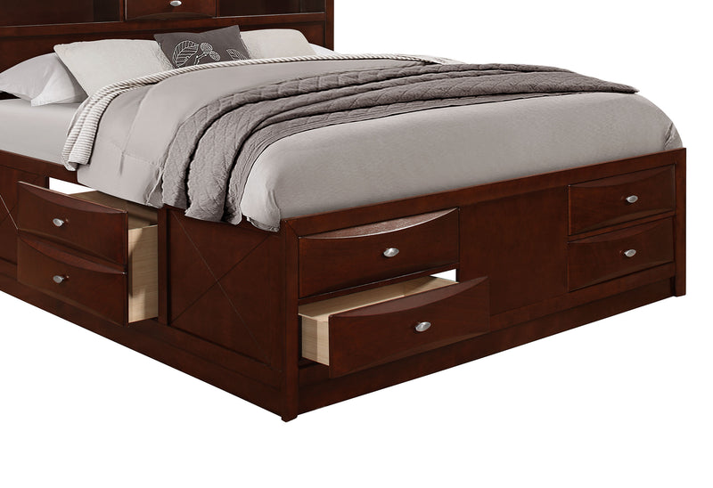 LINDA MERLOT QUEEN BED GROUP